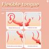 Реалистичный вибратор для языка, сосков, влагалища, оральный стимулятор, стимулятор точки G, массажер для груди, дилдо, женский мастурбатор, товары для взрослых