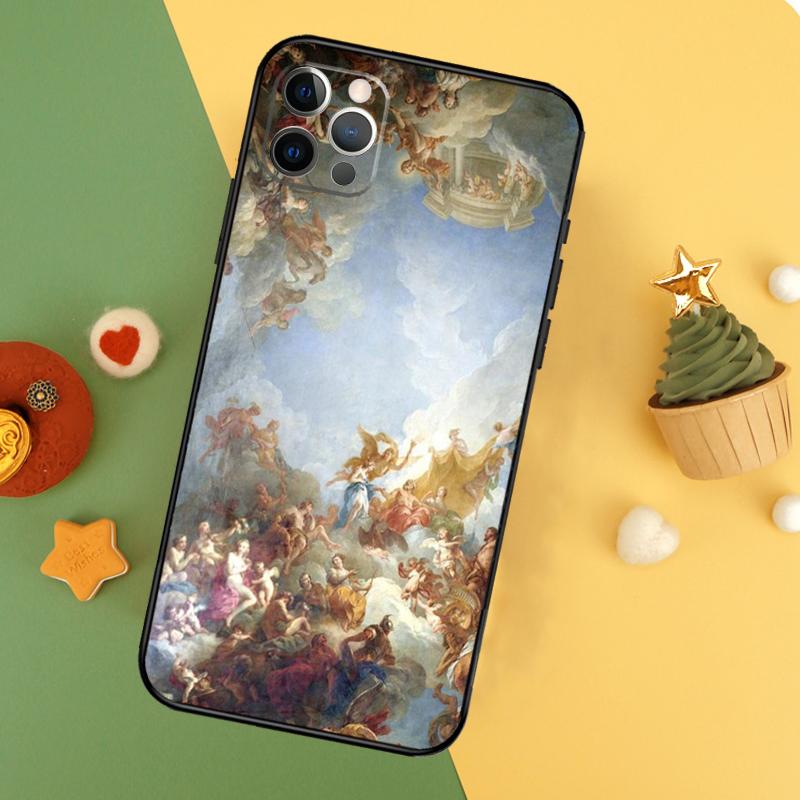 Чехол для телефона с рисунком Микеланджело Для iPhone 17 Pro Max 17Air 16E 15 14 13 12 11 16 Pro Max Mini Ударопрочный чехол