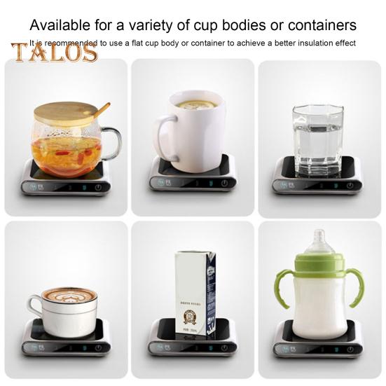 Грелка для чашки, постоянная температура, сохраняет тепло, широкое применение, полезная электрическая грелка для кофейной кружки, товары для дома