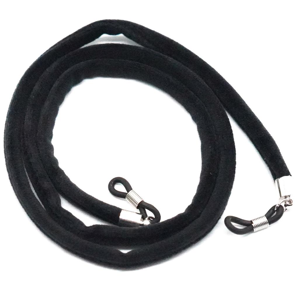 Бархатная многоцветная этническая цепочка для очков с леопардовым принтом