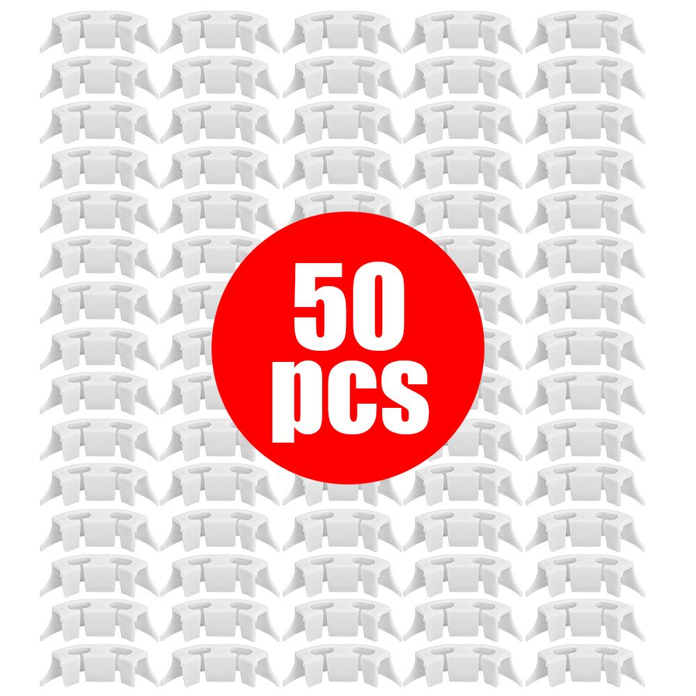 50 шт. пряжка для сгибания растений, зажимы для фиксации томатов, садовые растения, стебли, виноградные лозы, низкий уровень стресса, держатель для обвязки, наборы для роста