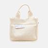 Mini canvas eco bag with strap