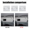 10pcs 3D Nickel Metal Car Interior Dekoration Stickers Badges Auto Styling For Chevrolet Silverado Trailblazer Suburban Traverse