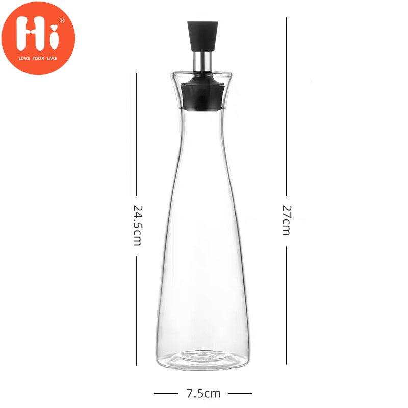 Привет, скандинавский креативный герметичный стеклянный графин, бутылка оливкового масла, бутылка для хранения вина, приправы, соуса, кухонные принадлежности, Органайзер