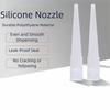 Sealant Applicator Glass Nozzles Universal Fit Plastic Glass Glue Nozzles  Home Construction