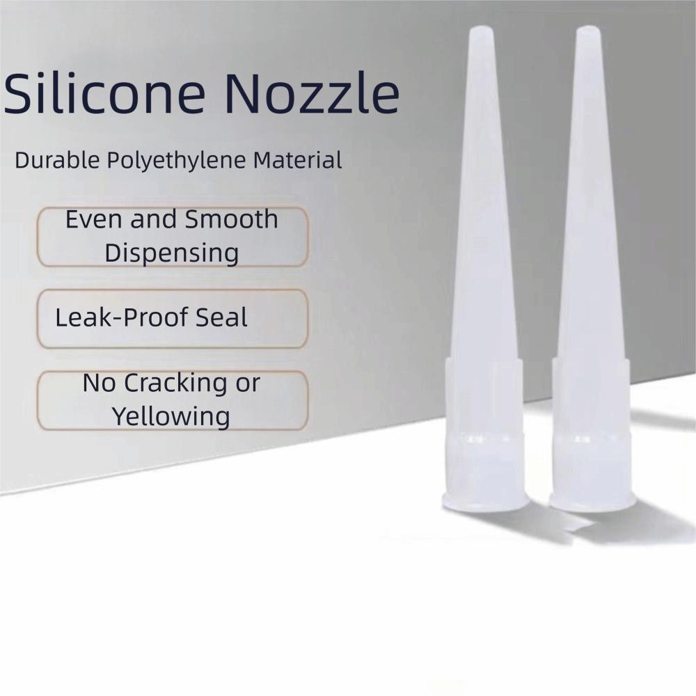 Sealant Applicator Glass Nozzles Universal Fit Plastic Glass Glue Nozzles  Home Construction