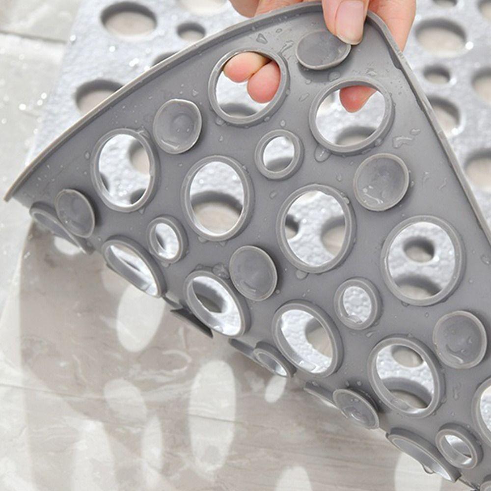 Очень пористый большой коврик для ванной, нескользящий коврик для ванны, сильный всасывающий противоплесневой коврик из ТПЭ, коврик для душа, товары для кухни и ванной комнаты