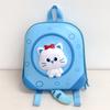 Baby Kindergarten Cat Backpack With Cotton Oxford Material And Playful Style For Children
