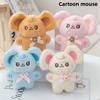 Premium Plush Mouse Keychain Stuffed Toy With Soft Texture For Kids Girls