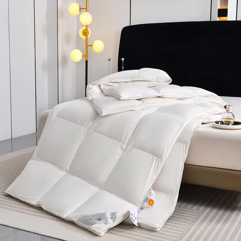 Yumengjiaju White Duck Down Winter Duvet