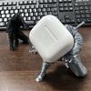 Funny 3D Printing Warrior Ornaments Decorations Pen Holder Fashion Ninja Ornaments  Desk Decoration