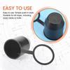 A51K-10 PCS Tow Bar Ball Push-In Type Cover Cap Car Hitch Towball Trailer Protection Cap EIG88 Suitable For RV Trailer