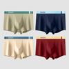 MiiOW 4 шт. шорты-боксеры из тутового шелка с антибактериальной промежностью из чистого хлопка бесшовное нижнее белье с принтом L-4XL
