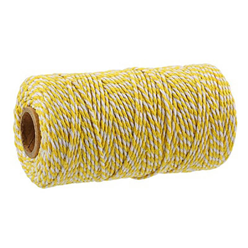 2mm Thick Butchers String Cotton Twine Meat Prep Trussing Turkey Barbecue Strings Meat Sausage Tie Rope Cord 100 Meters 4