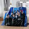 Плед с модным принтом KPOP stray-kids Idol Art, для гостиной, мягкий плюшевый плед для сна, Плед