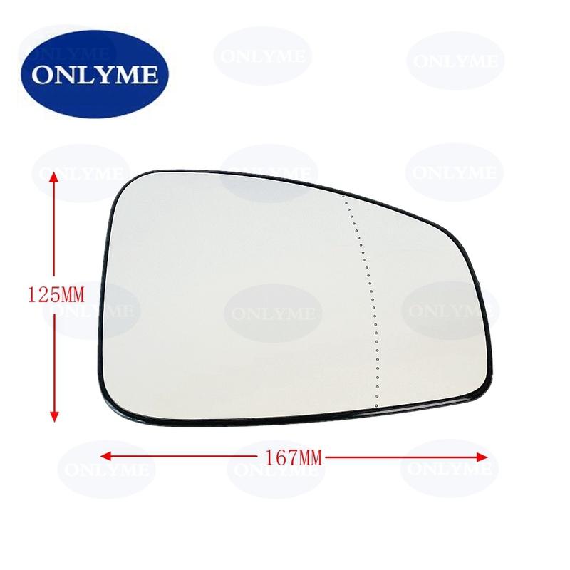 Car Heated Wide Angle Mirror Glass For Renault Latitude 2010-2017 / Megane 3 III 2008 09 10 11 12 13 14 15