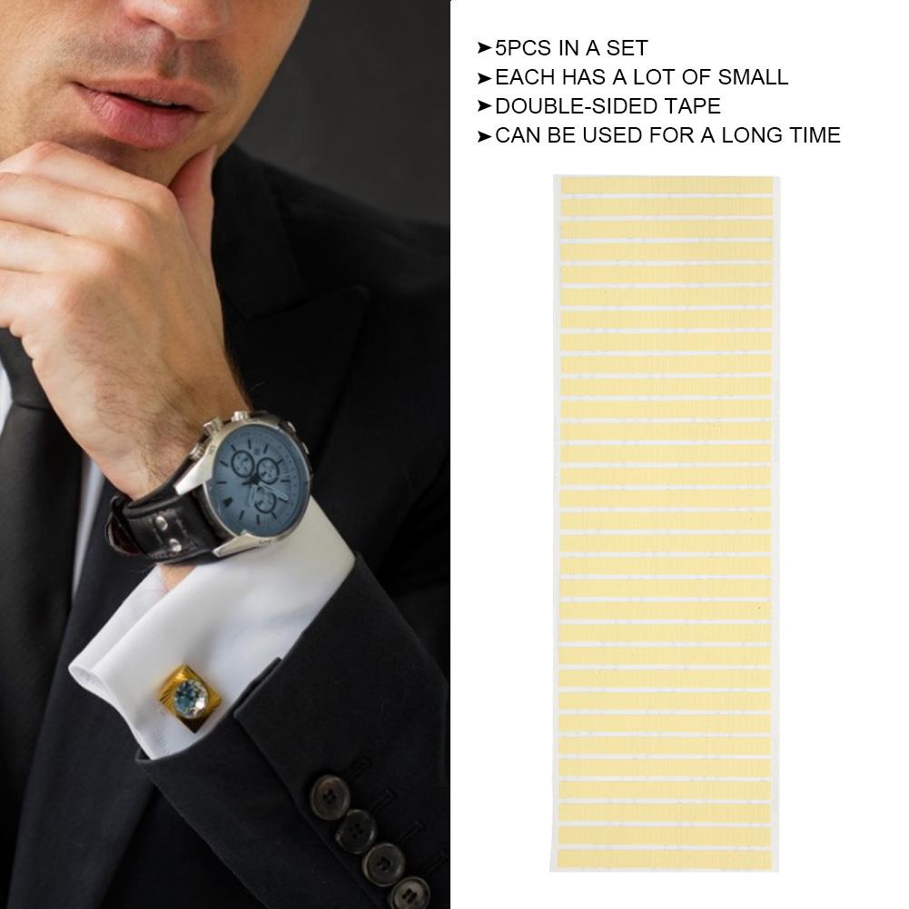 5 шт. Двусторонняя клейкая лента для ремонта часового механизма, инструмент для часовщика, аксессуар
