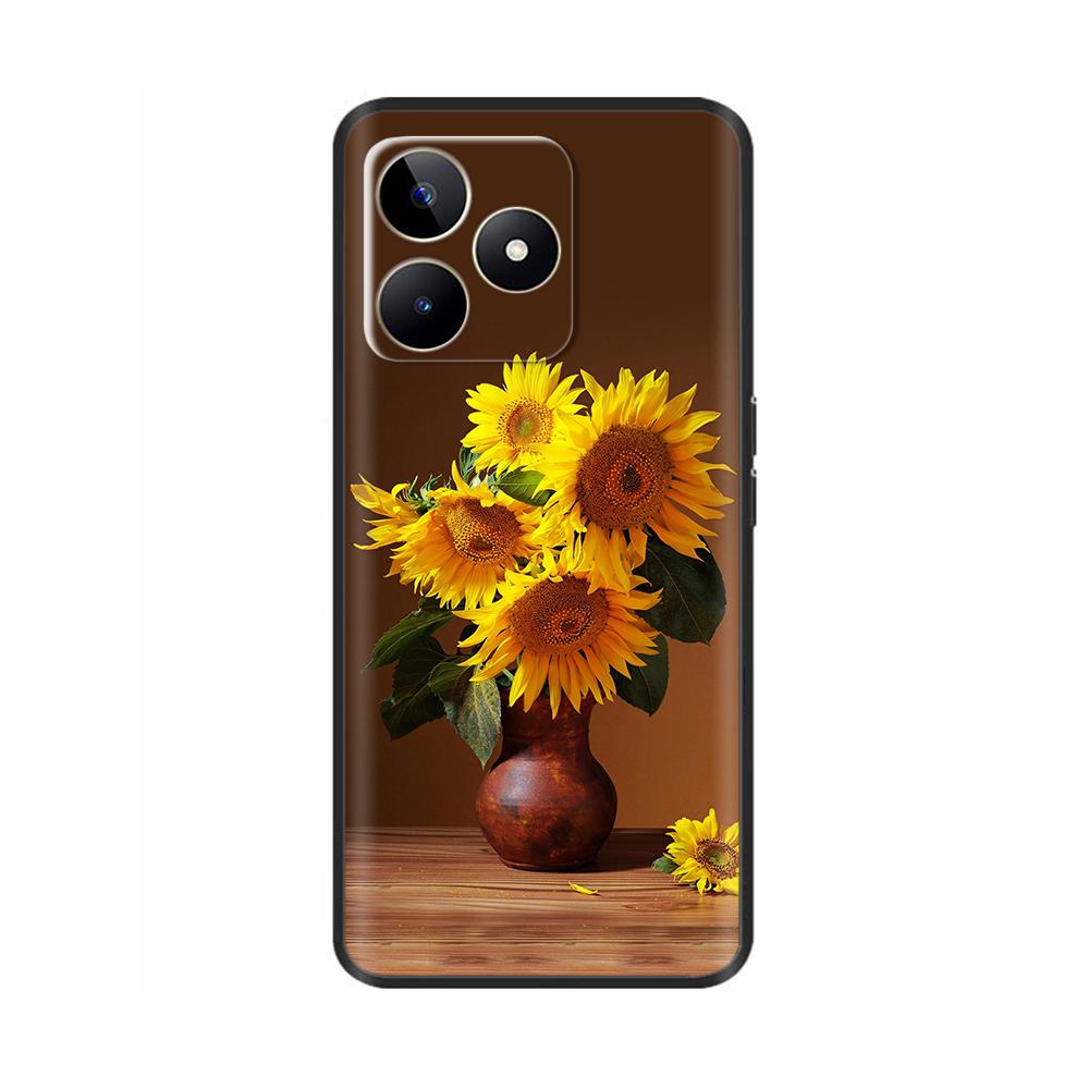 For OPPO Realme Note 50 Case 6.74" Fashion Cover Painted Soft Silicone Phone Case For Realme Note 50 Note50 4G Cases Bumper Bags