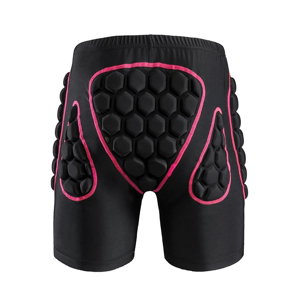 Elastic Waistband Hip Protector Shorts Outdoor Padded Protective Shorts  Skateboarding