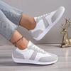 Мода 2025 Новые женские кроссовки на платформе Кожаные повседневные спортивные туфли Женские уличные модные повседневные удобные кроссовки для бега