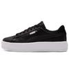 Platform Durable Non-Slip Low-Top Sneakers Women Sneakers Black White 384617-02