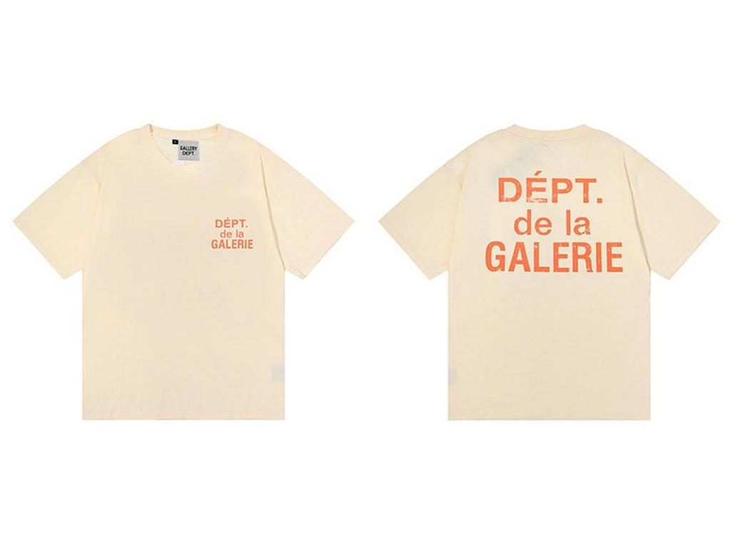 GALLERY DEPT American Tide Tie-Dye Graffiti Short-Sleeve T-Shirt