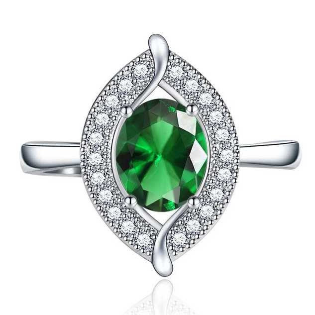 Sace Gems Классическое кольцо из медного сплава с цирконом, женские ювелирные изделия, свадебный подарок для вечеринки