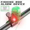 Fishing Bite Alarm Lamp with Clip 80dB Night Fishing Rod Alert Light Universal Electronic Bite Indicator Strike Sensor LED Lamp Fishing Accessories