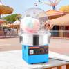 Electric Cotton Candy Machine, 1000W Electric Floss Maker With Cover, Commercial Cotton Candy Machine w/Stainless Steel Bowl & Sugar Scoop, Ideal for