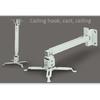 White Color Beamer Ceiling Mount For HD LCD LED C6 C2 C3 TD96 TD97 YG650 C6 M19 K25 3D Projector Adjustable Wall Bracket Hanging
