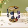 Rotating Sunglass Organizer,Eyeglass Holder Stand Decoration Rack Perfumes Bracelet Storage with
