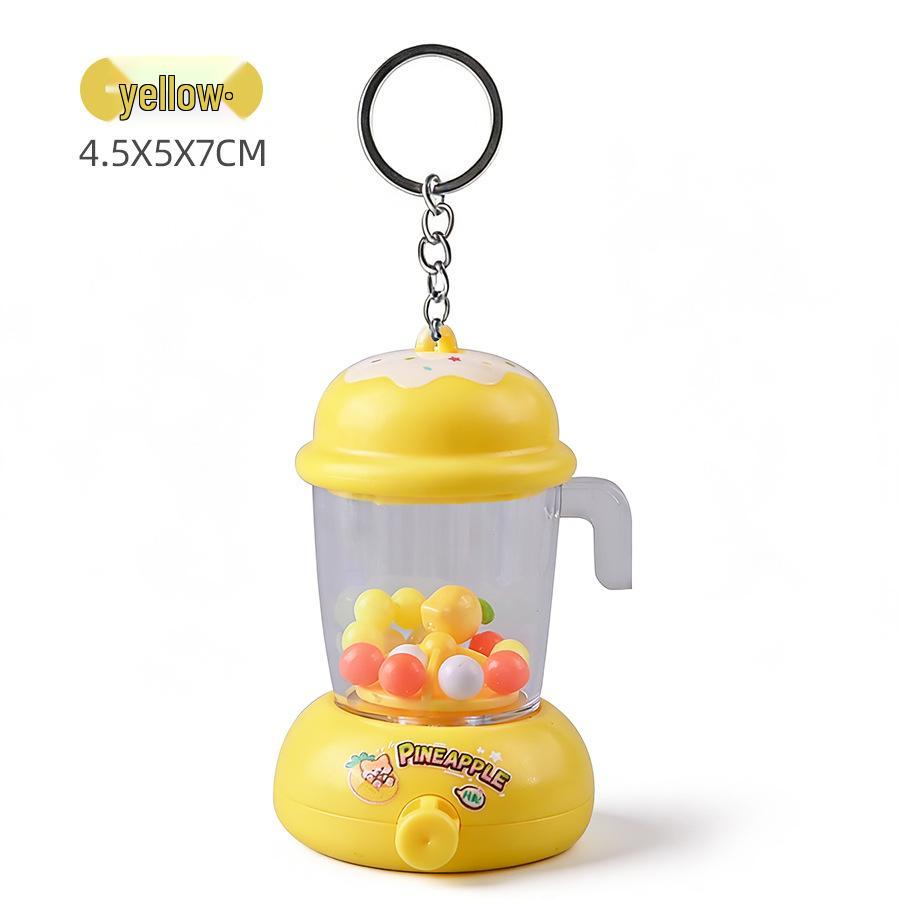 Мультяшная брелок-соковыжималка: Мини-блендер для сока, брелок и детская игрушка-антистресс
