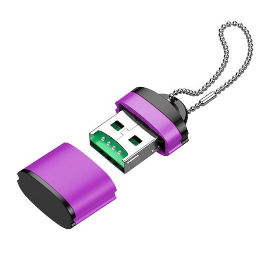 Высокоскоростной USB кардридер Портативный многослотовый адаптер для карт TF/SD, Plug-and-Play Быстрая передача данных Кардридер для телефона компьютера колонки