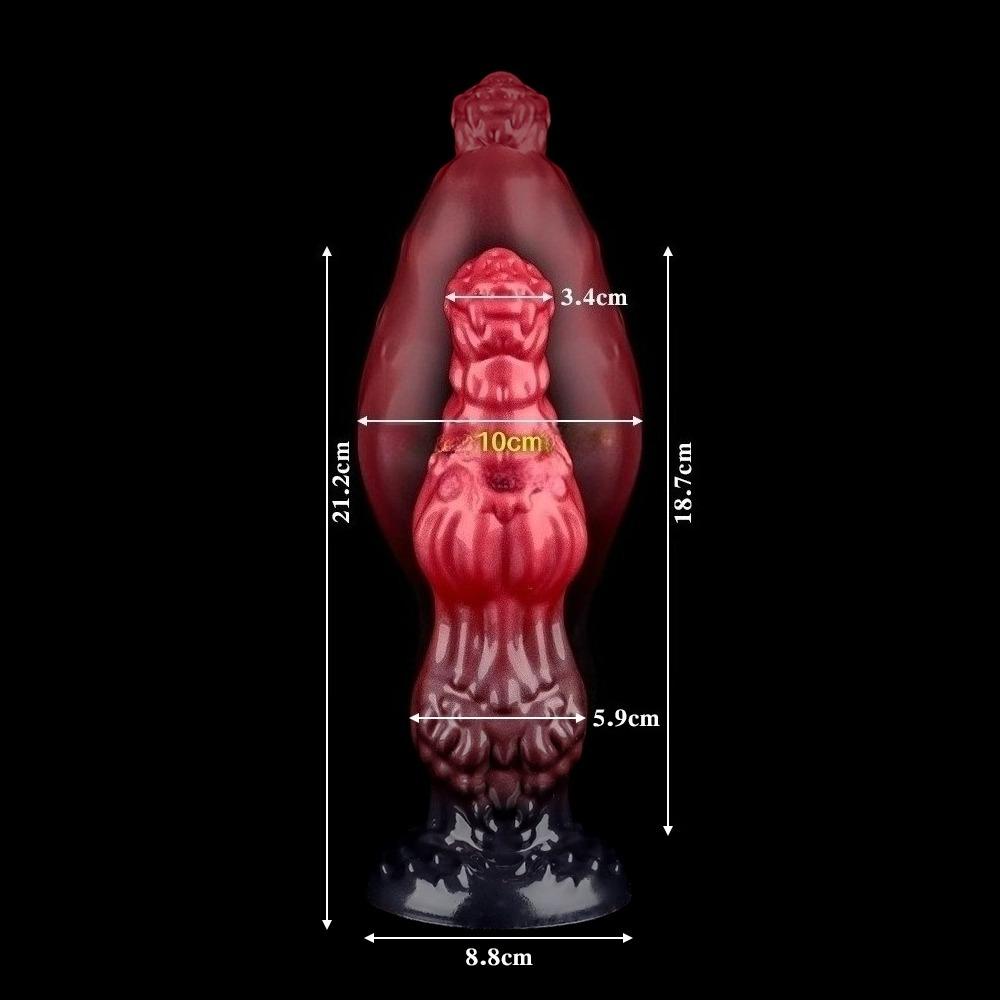 Надувная анальная пробка стимулятор точки G массажер простаты собачий дилдо эротические товары для мужчин и женщин анальный дилататор игрушка для расширения ануса