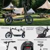 TWOFISH M5 Elite-E Взрослый Электросамокат 500 Вт Мотор 14-дюймовые Колеса 48В 13Ач Аккумулятор Складной Электросамокат С Сиденьем