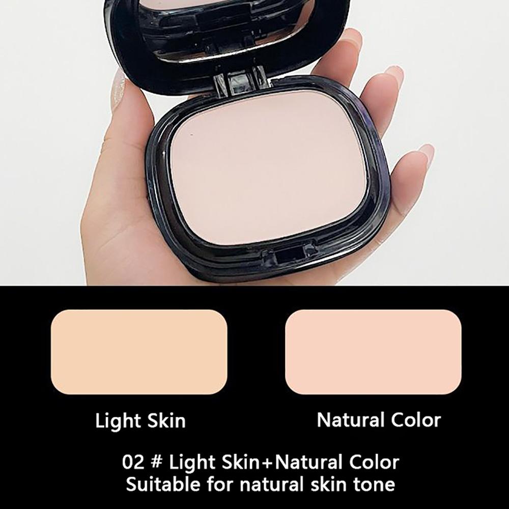 Powder Matte Finish Long-Lasting Oil-Control Waterproof Dual-Use Face Powder & Foundation for Smooth Flawless Skin Makeup