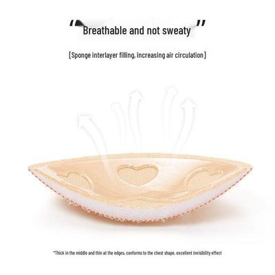 Силиконовые накладки на соски с эффектом лифтинга в форме кроличьих ушек для большой груди - Самоклеящийся бюстгальтер против провисания для женских маек и свадебных платьев