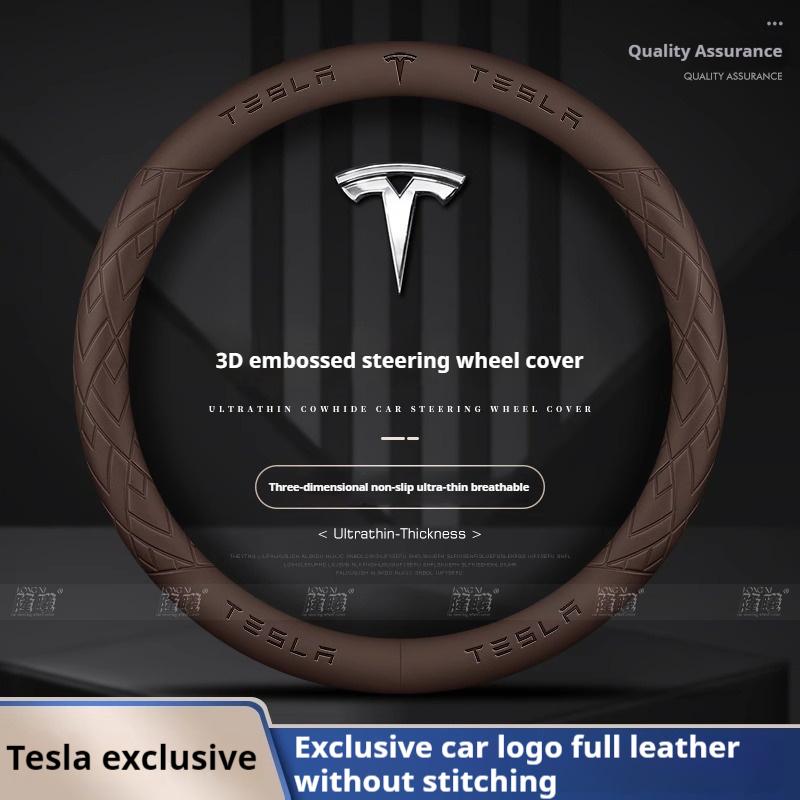 Для Tesla Model 3 Model S Model Y Model X Roadster Автомобильный Руль Чехол 2019-2025 Автомобильный салон Аксессуары для Руля
