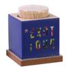 [Q3279] - Multicolored Blue 'Tropical' Wooden Toothpick (Exotic) - 75x60 Mm