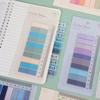 Waterproof Morandi Sticky Notes Multi Color Page Marker Tabs  Stationary