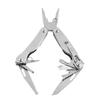 Portable EDC Multifunctional Folding Pliers Stainless Steel Multi‑Tool Plier with Small Knife for Daily Repair