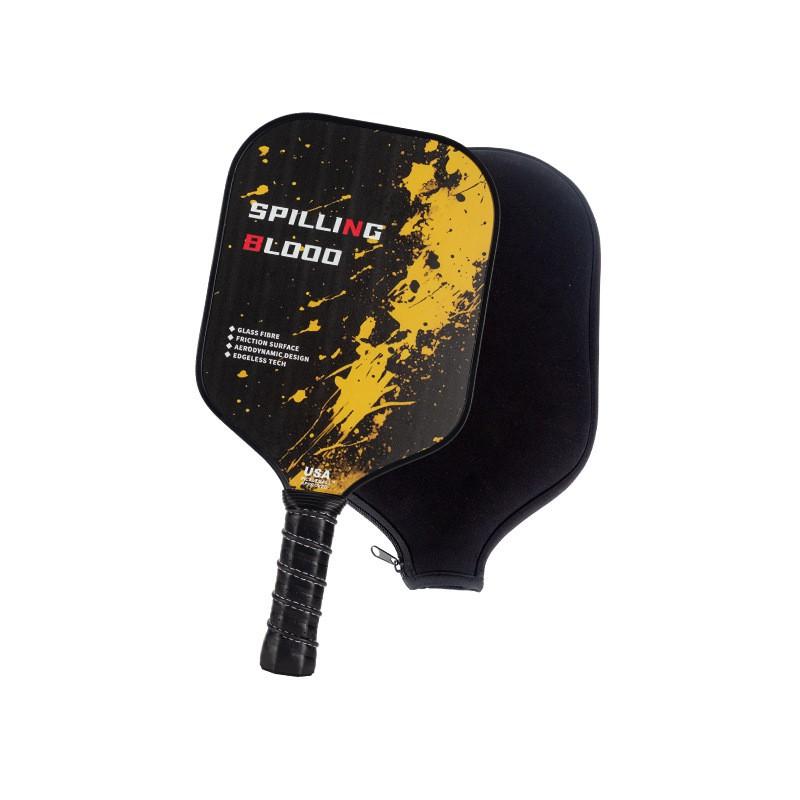 Pickleball Paddle With PP Honeycomb Core Fiberglass Face Lightweight Tournament Ready