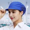 Рабочая шляпа унисекс, пыленепроницаемая, дышащая, с полой сеткой, легкая, предотвращает выпадение волос, пищевая продукция, заводская кепка, кепка для рабочих мастерской, шляпа машиностроительного завода