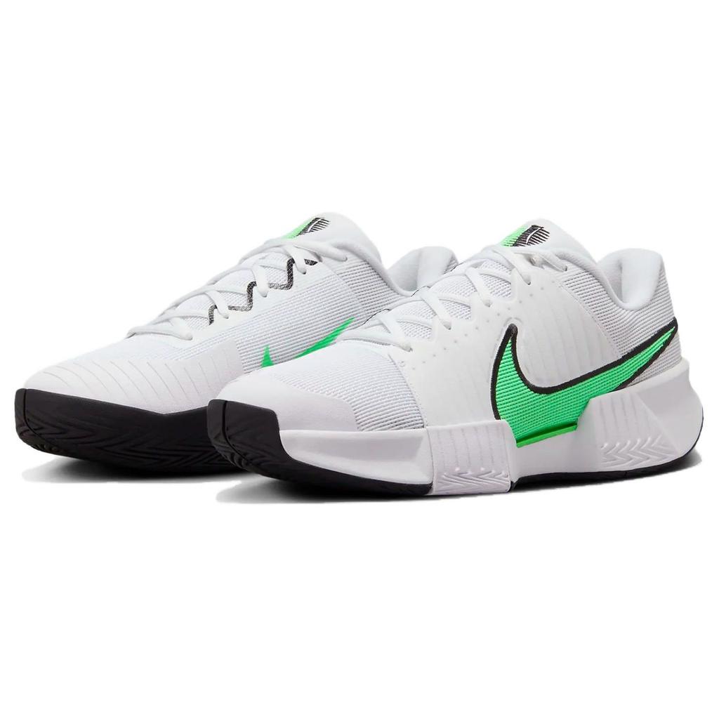 Nike Мужские кроссовки Zoom GP Challenge Pro Белый Ядовито-зеленый Черный FB3145-105