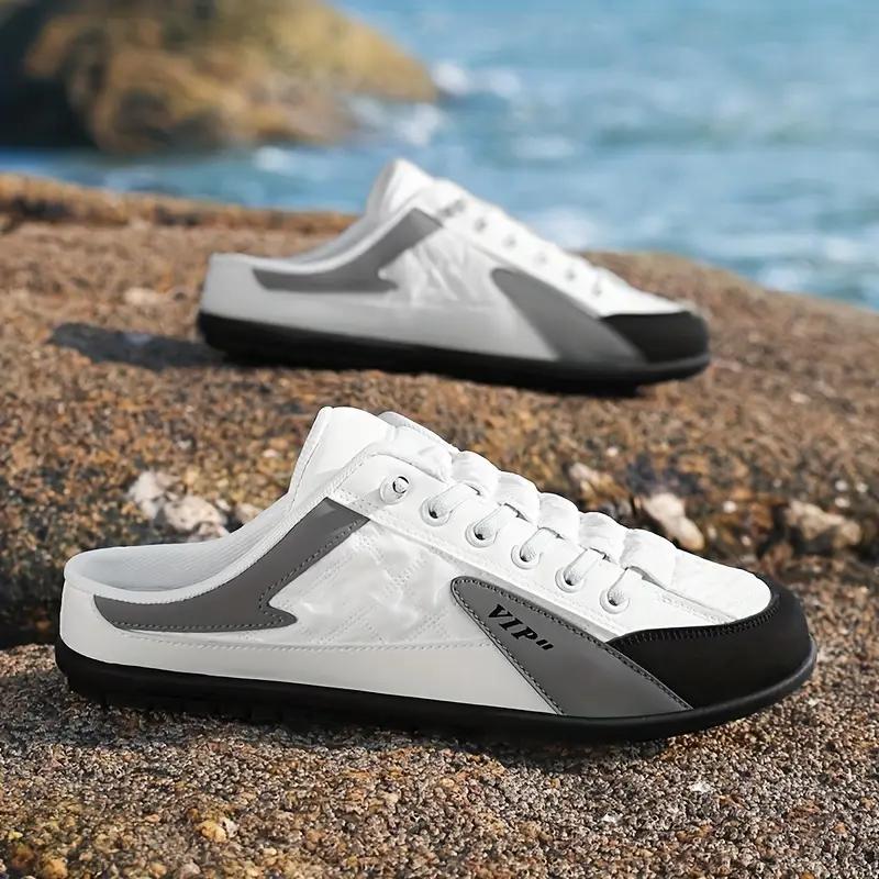 Стильные нескользящие повседневные мокасины для мужчин для повседневной носки, пляжа и отпуска