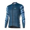 Мужская профессиональная велосипедная джерси Lampada - С длинным рукавом, дышащая, облегающего кроя для весны/осени.