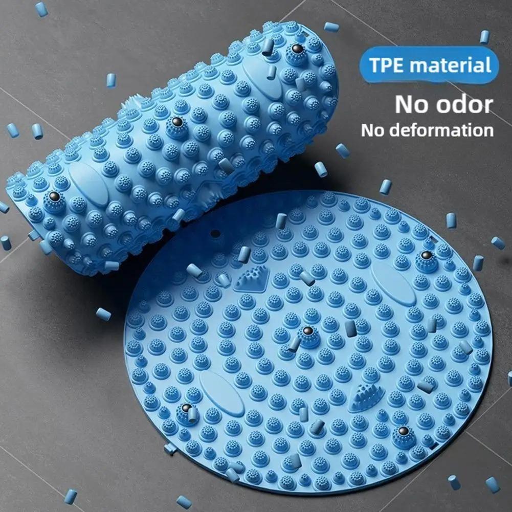 Массажная подушка для ног, доска для давления на пальцы, шаг по меридиану, беговая массажная подушка, коврик для расслабления мышц, фитнес-педагог