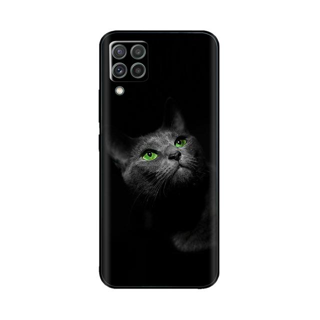 For Samsung M32 Case Matte Back Cover For Samsung A12 Phone Case For Samsung Galaxy M12 M32 A12 /A22 4g Soft Tpu Silicone Case