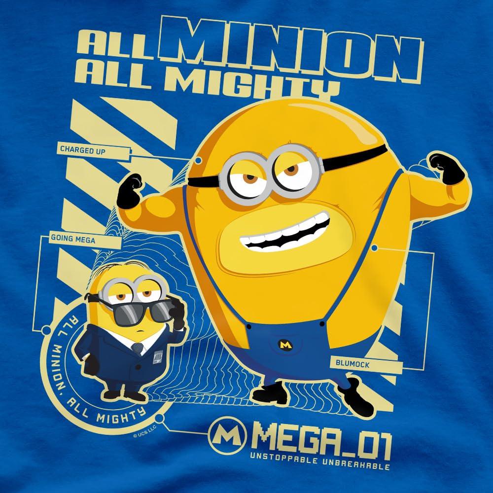 Мужская футболка с рисунком из мультфильма «Гадкий Я 4» Mega Minions