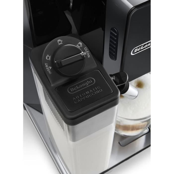 Coffee Machine with Grinder - DELONGHI - ECAM 44.660.B - 1450 W - 400 G of Beans - Black